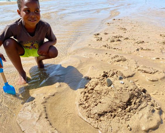 Activities for kids to do on a beach